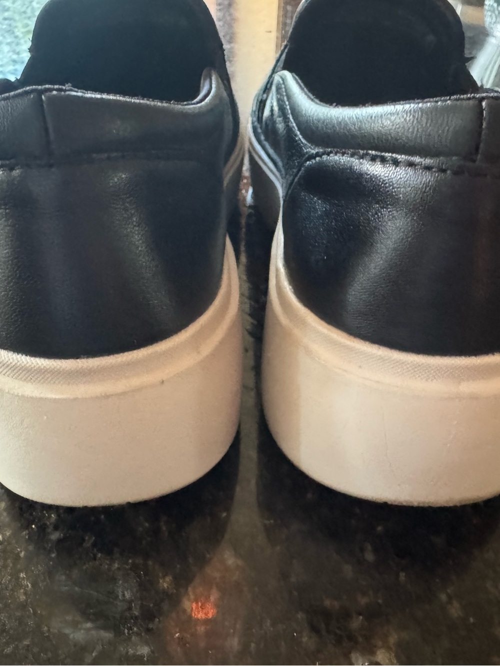 Vionic Kearney Slip-On Leather Sneakers - Size 8 only worn a few times. - Picture 2 of 5